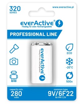 Zestaw akumulatorków everActive EVHRL22-320 (320 mah Ni-MH)