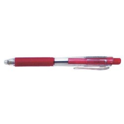 Długopis automatyczny PENTEL BK437-B czerwony 0.7