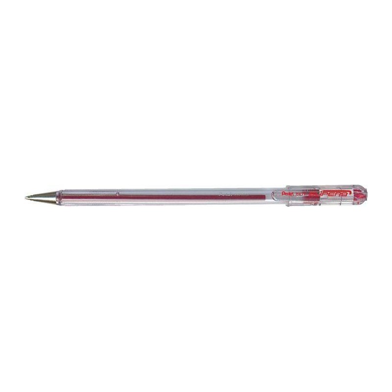 Długopis PENTEL SUPERB BK77-B czerwony 0.7