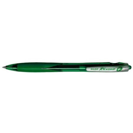 Długopis kulkowy automatyczny PILOT REXGRIP BPRG-10R-F-G zielony 0.5