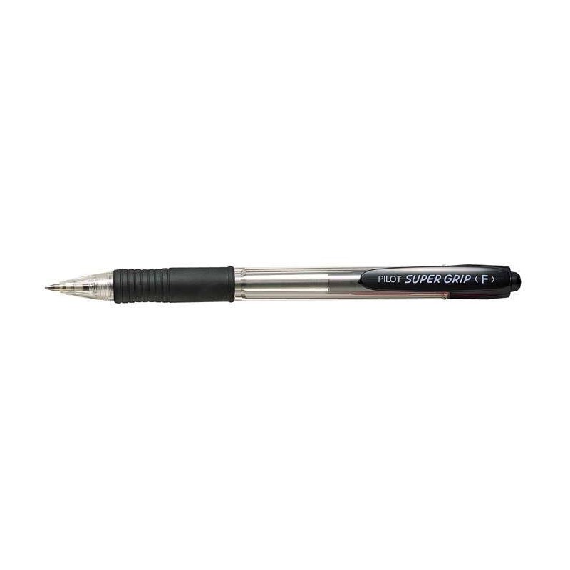 Długopis kulkowy automatyczny PILOT SUPER GRIP BPGP-10R-F-B czarny 0.7