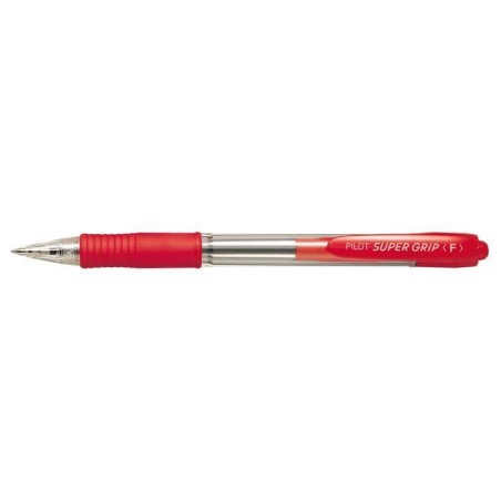 Długopis kulkowy automatyczny PILOT SUPER GRIP BPGP-10R-F-R czerwony 0.7