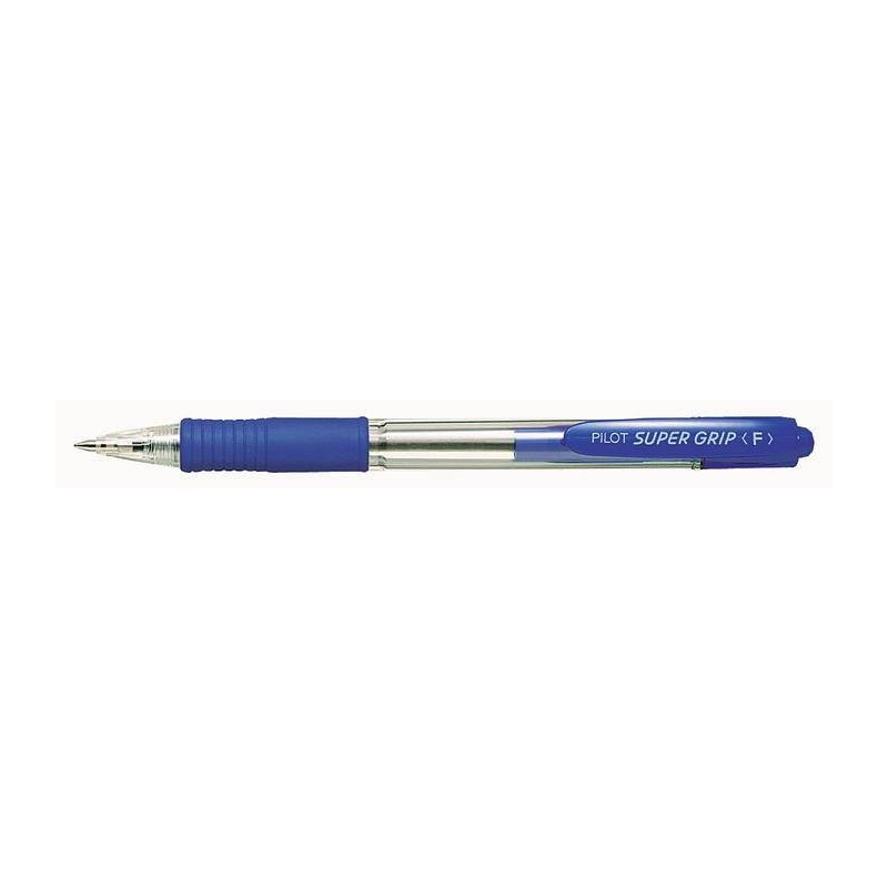 Długopis kulkowy automatyczny PILOT SUPER GRIP BPGP-10R-F-L niebieski 0.7