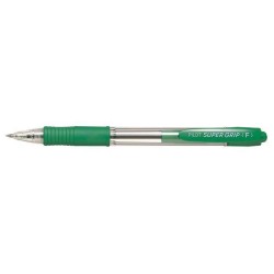 Długopis kulkowy automatyczny PILOT SUPER GRIP BPGP-10R-F-G zielony 0.7