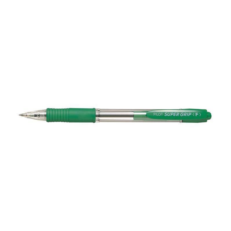 Długopis kulkowy automatyczny PILOT SUPER GRIP BPGP-10R-F-G zielony 0.7