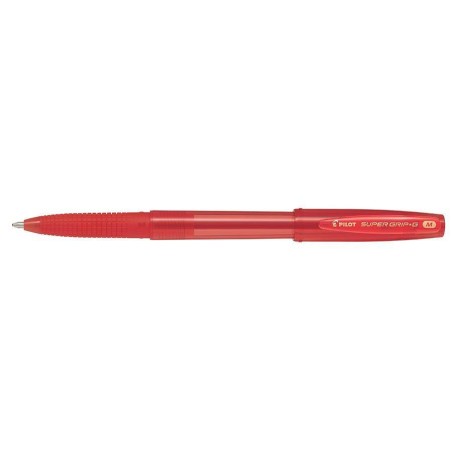 Długopis kulkowy ze skuwką PILOT SUPER GRIP G BPS-GG-F-R czerwony 0.7
