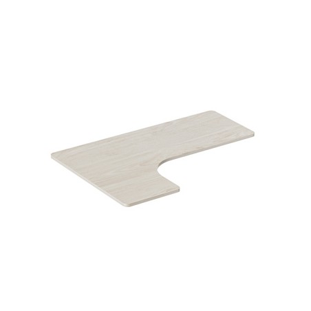 Powerton ERGO EDGE TOP Blat biurka narożnego 160x110-60x2,5 cm, Akacja