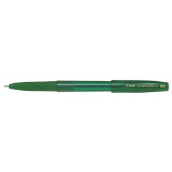 Długopis kulkowy ze skuwką PILOT SUPER GRIP G BPS-GG-F-G zielony 0.7