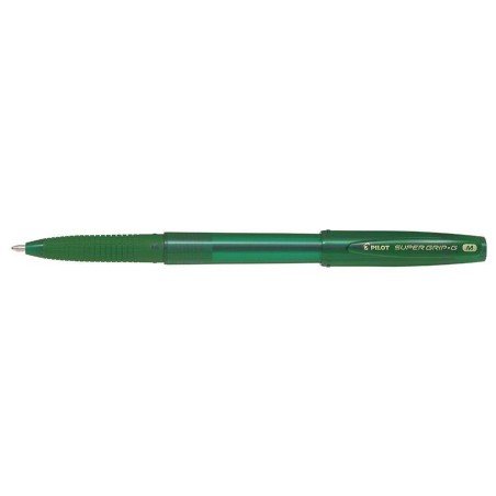 Długopis kulkowy ze skuwką PILOT SUPER GRIP G BPS-GG-F-G zielony 0.7