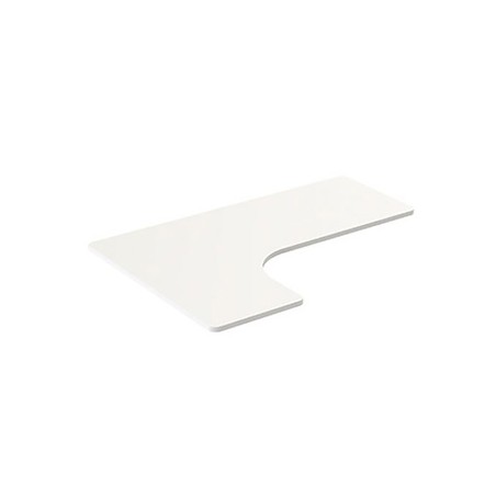 Powerton ERGO EDGE TOP Blat biurka narożnego 160x110-60x2,5 cm, biała