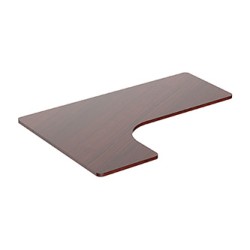Powerton ERGO EDGE TOP Blat biurka narożnego 160x110-60x2,5 cm, orzech