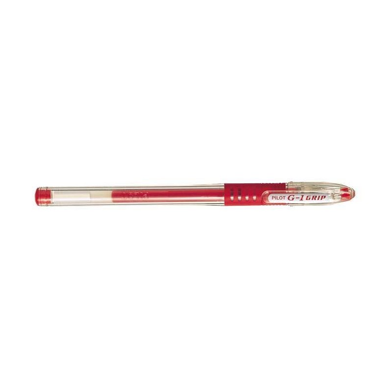 Długopis żelowy PILOT G1 GRIP BLGP-G1-5-R czerwony 0.5