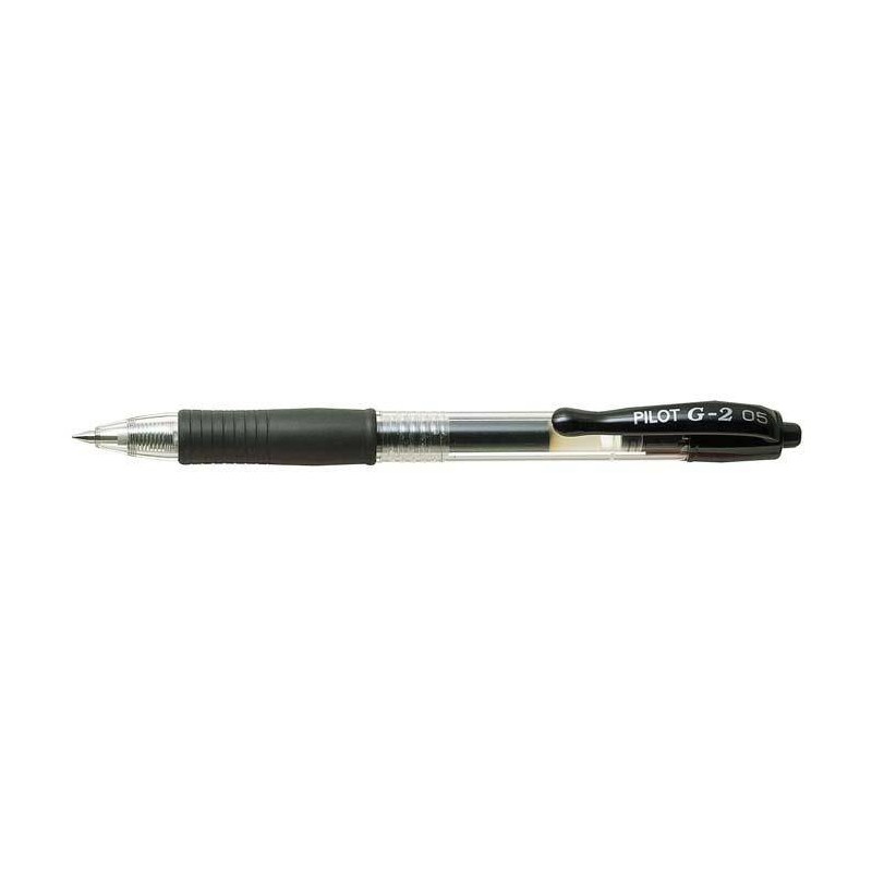Długopis żelowy automatyczny PILOT G2 BL-G2-5-B czarny 0.5