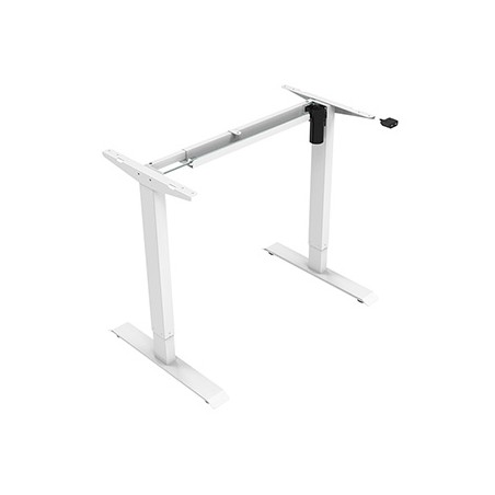 Stelaż / podstawa biurka z elektryczną regulacją wysokości 70 kg nośność, biały