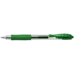 Długopis żelowy automatyczny PILOT G2 BL-G2-5-G zielony 0.5