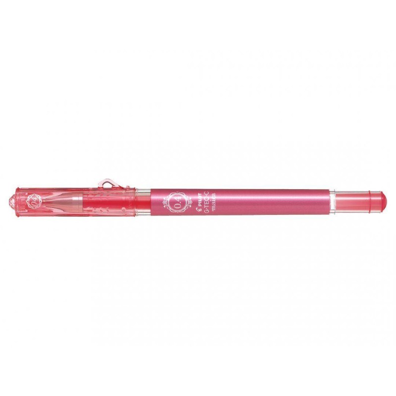 Długopis żelowy PILOT G-TEC MAICA BL-GCM4-BP baby róż 0.4 obudowa jasno różowa