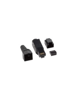 LANBERG WTYK SIECIOWY BEZNARZĘDZIOWY RJ45 (8P8C) KAT.6 UTP PLU-6000TL