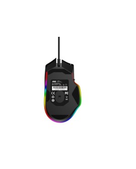 Mysz przewodowa AOC AGM600 Pixart PWM3389 RGB 16000 DPI czarna