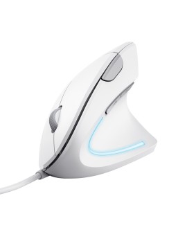 Mysz TRUST Verto ERGO vertical ergonomic White