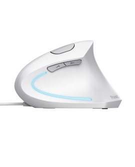 Mysz TRUST Verto ERGO vertical ergonomic White