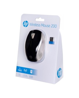 Mysz HP Wireless Mouse 200 Silk Gold bezprzewodowa czarno-złota 2HU83AA