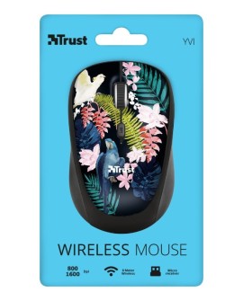 Mysz Trust Yvi Wireless Parrot 23387 (optyczna 1600 DPI wielokolorowy)