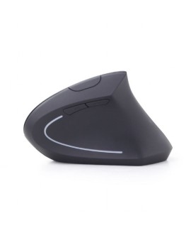 Mysz GEMBIRD MUSW-ERGO-01 (optyczna 1600 DPI kolor czarny)