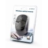 GEMBIRD MYSZ MUSW-4B-05 OPTYCZNA 1600 DPI USB BEZPRZEWODOWA, NANO ODBIORNIK, CZARNA