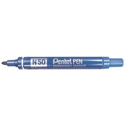 Marker permanentny PENTEL N50-C granatowy okrągła 4.3mm