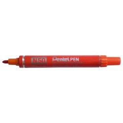 Marker permanentny PENTEL N50-F pomarańczowy okrągła 4.3mm