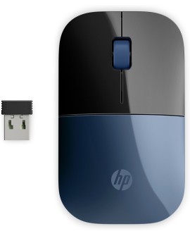 Mysz HP Z3700 Wireless Mouse Lumiere Blue bezprzewodowa czarno-niebieska 7UH88AA