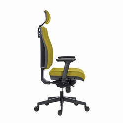 Powerton ERGO JANA Ergonomiczny fotel biurowy, Zielony