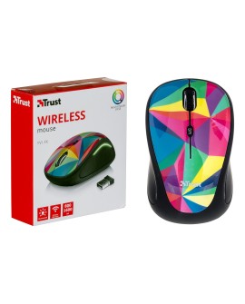 Mysz TRUST Yvi FX Wireless LED illumination Multicoloured
