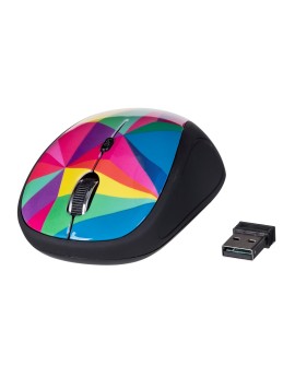 Mysz TRUST Yvi FX Wireless LED illumination Multicoloured