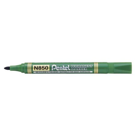 Marker permanentny PENTEL N850-D zielony okrągła 4.5mm