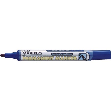 Marker permanentny PENTEL MAXFILO NLF50-C niebieski okrągła 4.5mm