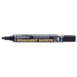 Marker permanentny PENTEL MAXFILO NLF60-A czarny ścięta 2.0-4.5mm