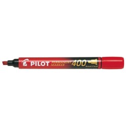 Marker permanentny PILOT SCA-400-R czerwony ścięta 4.5mm