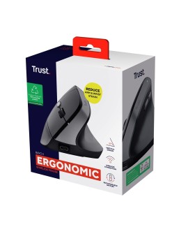 Mysz TRUST BAYO II ERGONOMIC WIRELESS MOUSE BLK (25145)