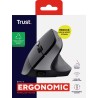 Mysz TRUST BAYO II ERGONOMIC WIRELESS MOUSE BLK (25145)