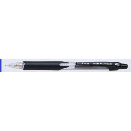 Ołówek automatyczny z gumką PILOT PROGREX H-125-SL-B-BG czarny 0.5