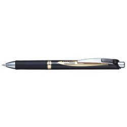 Długopis kulkowy PENTEL EnerGel BLP75-A czarny 0.7 czarna obudowa