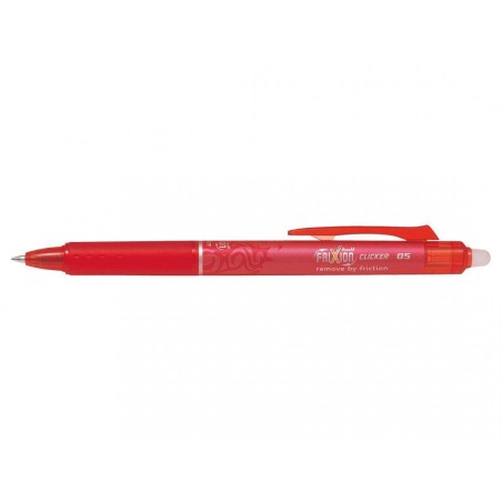 Długopis kulkowy PILOT FRIXION CLICKER BLRT-FR5-R czerwony 0.5