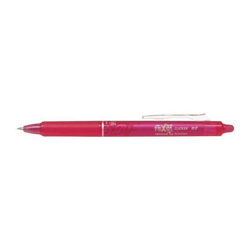 Długopis kulkowy PILOT FRIXION CLICKER BLRT-FR7-P różowy 0.7