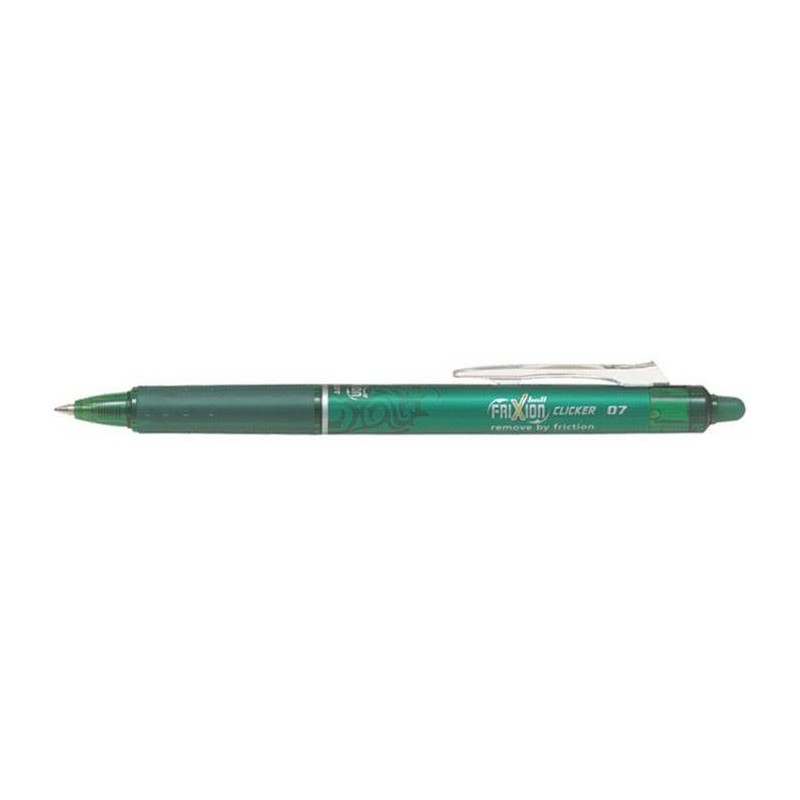 Długopis kulkowy PILOT FRIXION CLICKER BLRT-FR7-G zielony 0.7