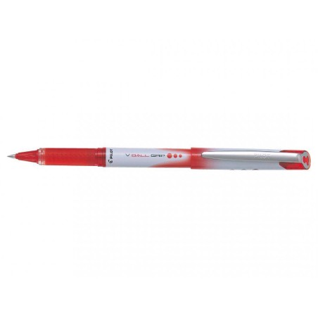 Długopis kulkowy PILOT V-BALL GRIP BLN-VBG5-R czerwony 0.5