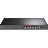 Przełącznik TP-LINK TL-SL1218MP (16x 10/100 PoE+ )