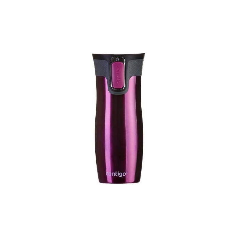 Kubek termiczny podwójne ścianki Contigo West Loop, Raspberry 2.0 470 ml