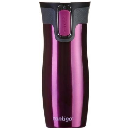 Kubek termiczny podwójne ścianki Contigo West Loop, Raspberry 2.0 470 ml