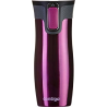 Kubek termiczny podwójne ścianki Contigo West Loop, Raspberry 2.0 470 ml